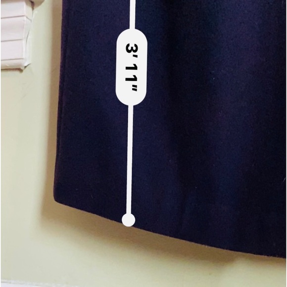 J G Hook wool coat. Purple/plum color; size 12 - Picture 13 of 16